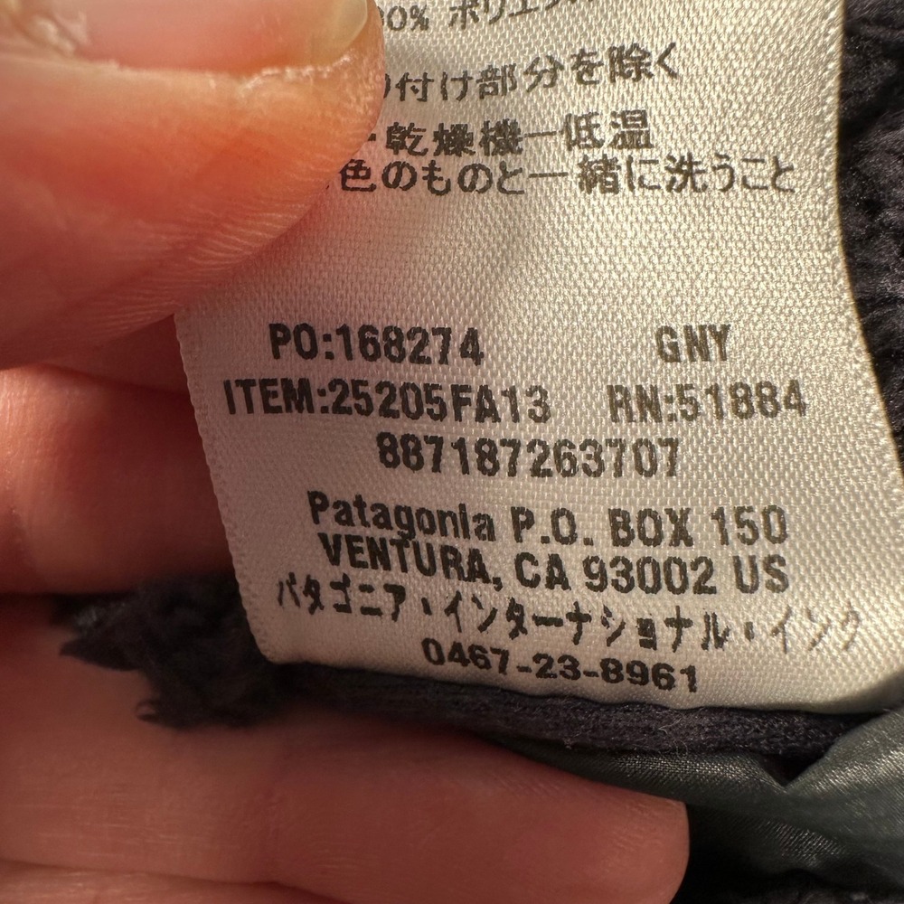 Patagonia Los Gatos Reversible Fleece Vest Womens Medium Purple 25205 FA13 - Picture 4 of 8
